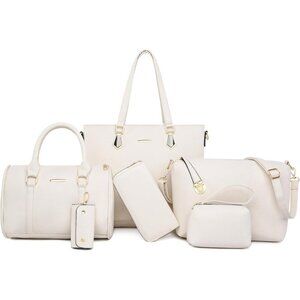 〽️Women's 3c-beige 2E Youth Designer Purses Handbags Satchel Shoulder Tote Bag